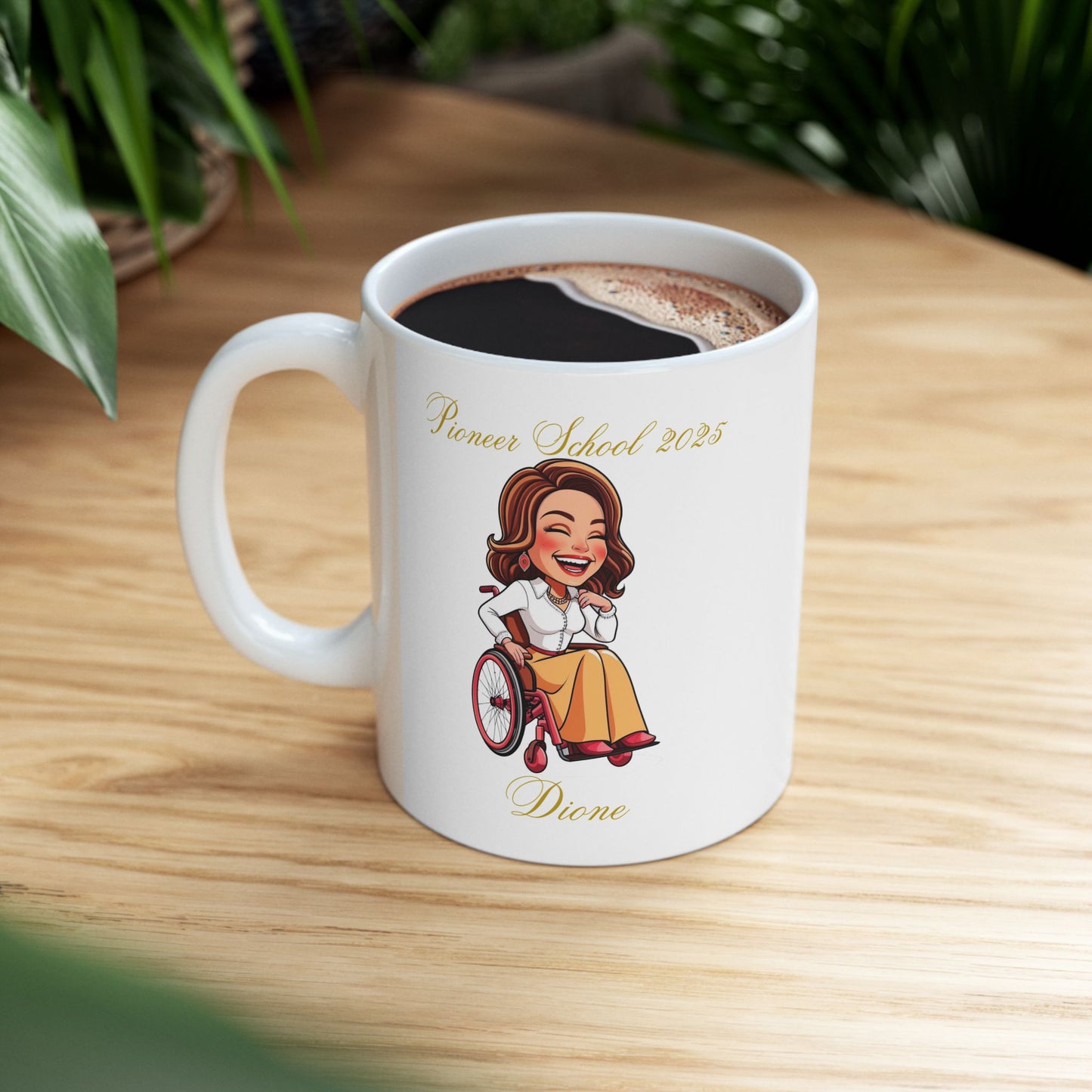 Pioneer School 2025 Custom Mug – Personalized Sister + Name