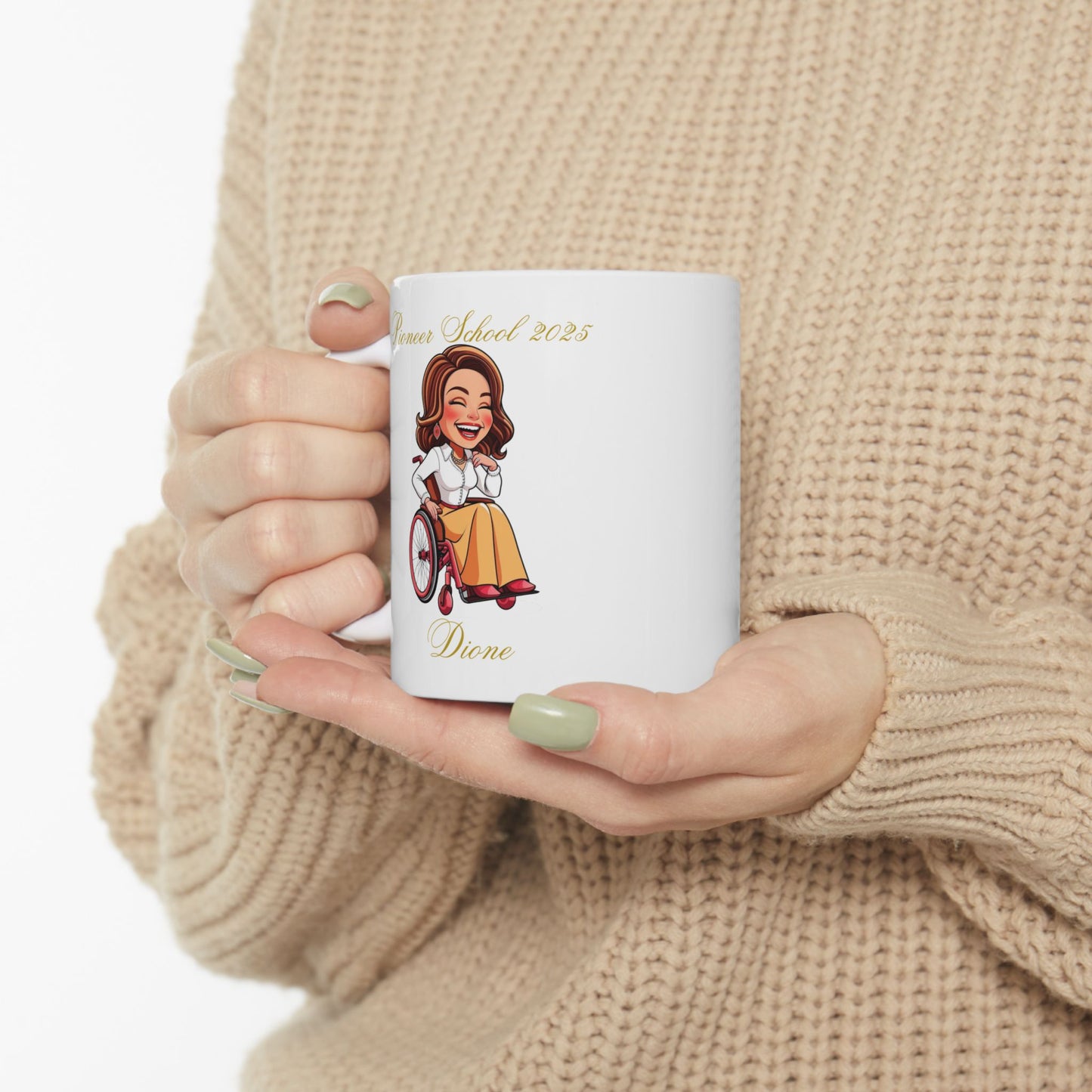 Pioneer School 2025 Custom Mug – Personalized Sister + Name