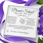 Pioneer School Personalized | Love Knot Necklace