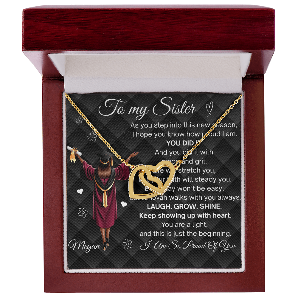 To My Sister | Graduation Gift With Heartfelt Message