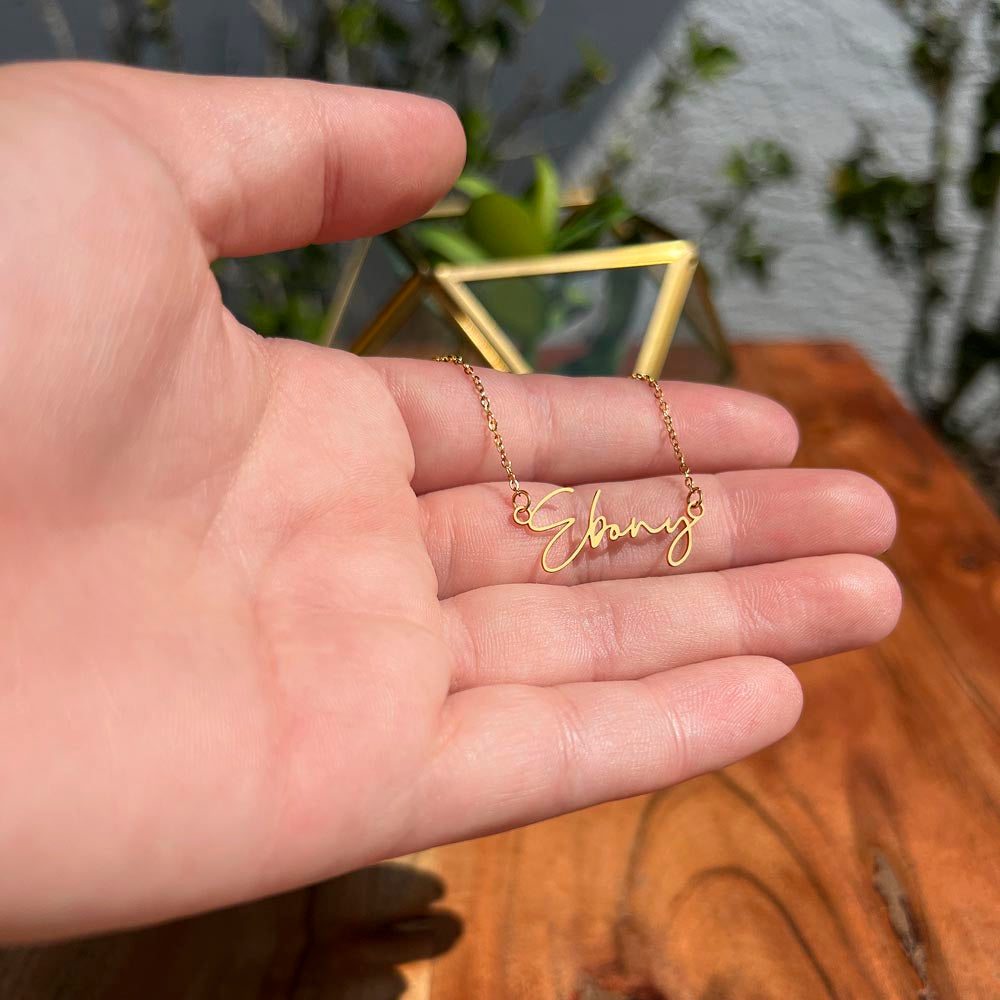 To My Future Wife β Personalized Name Necklace with Faith-Filled Message Card