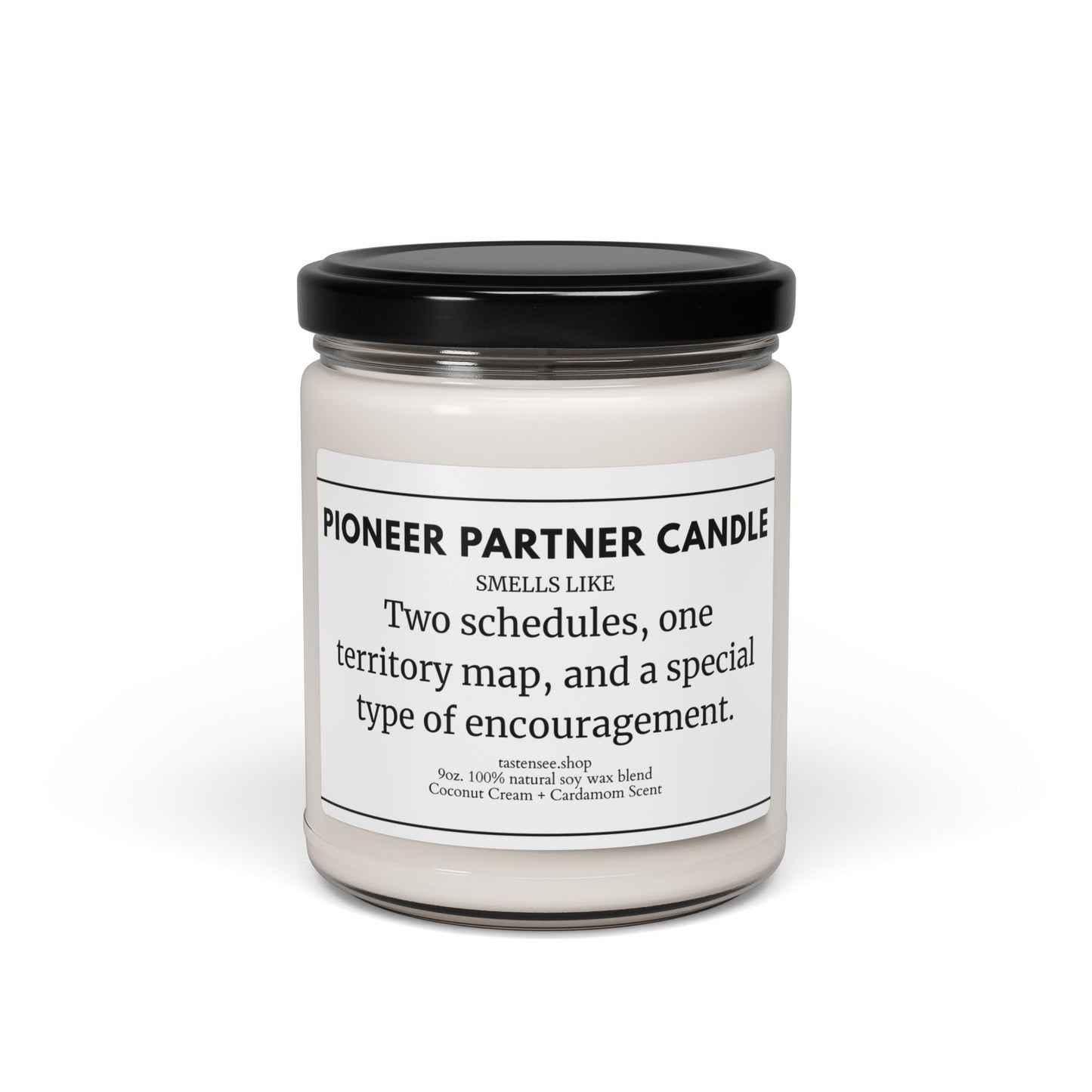 Pioneer Partner Candle – Coconut Cream + Cardamom 9oz
