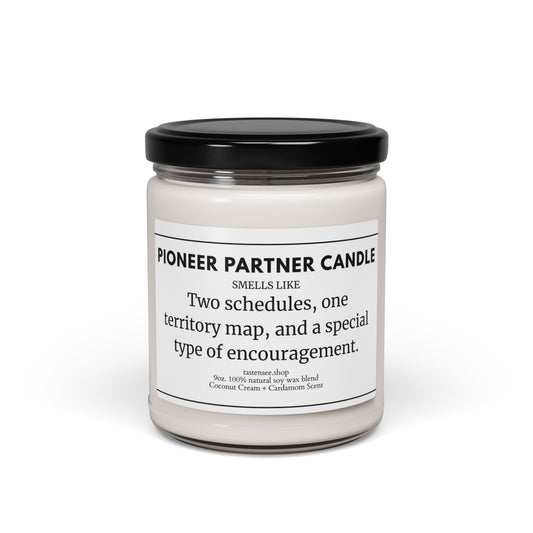 Pioneer Partner Candle – Coconut Cream + Cardamom 9oz