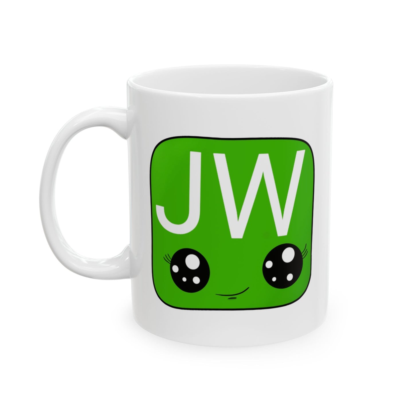 Little Illustrator Collection – JW Smiley Mug (Hand-Drawn Edition)