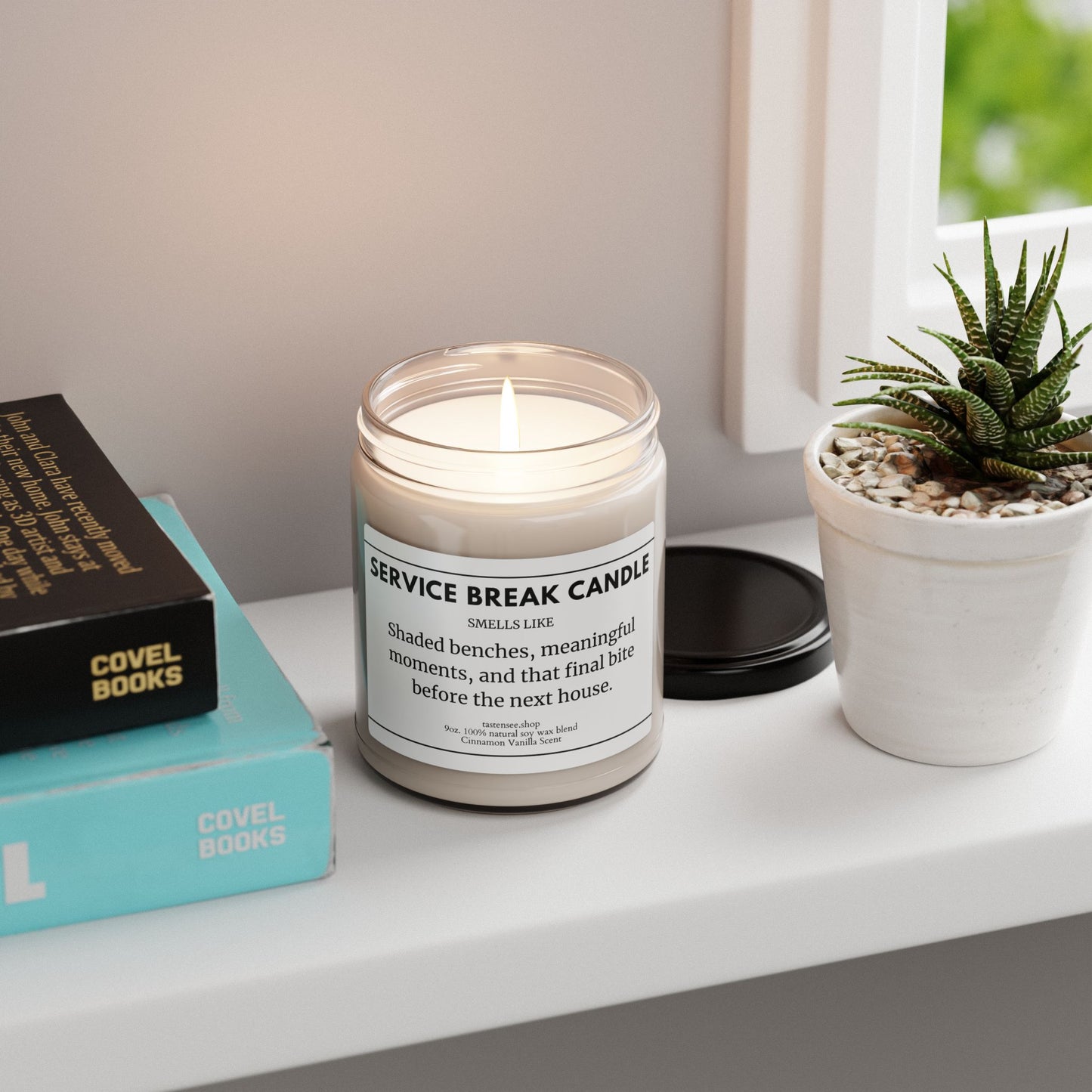 Service Break Candle – Cinnamon Vanilla (9oz)