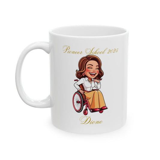 Pioneer School 2025 Custom Mug – Personalized Sister + Name