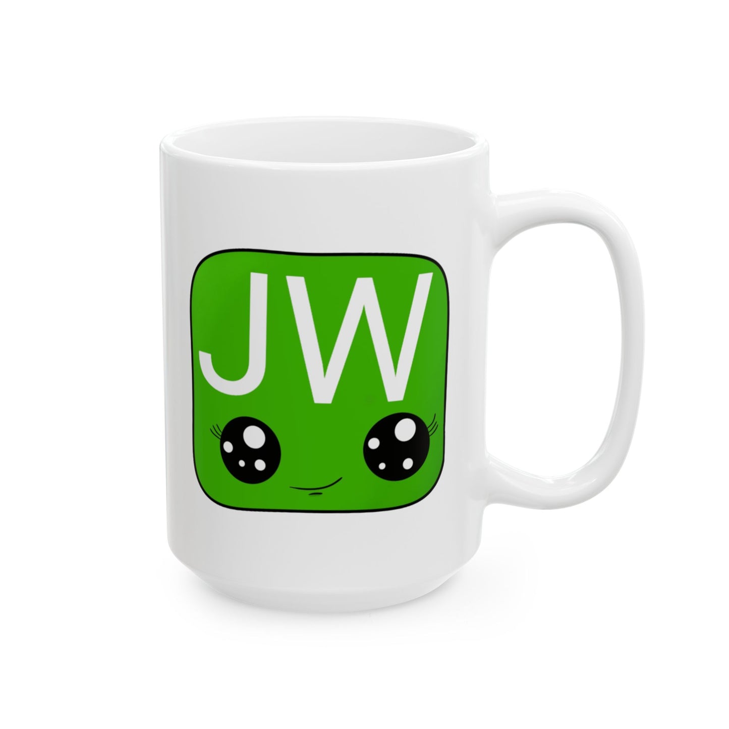 Little Illustrator Collection – JW Smiley Mug (Hand-Drawn Edition)