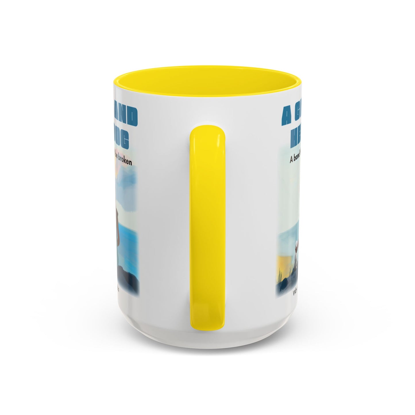 Inspirational Bond Coffee Mug - A Girl and Her Dog - Perfect Gift for Dog Lovers