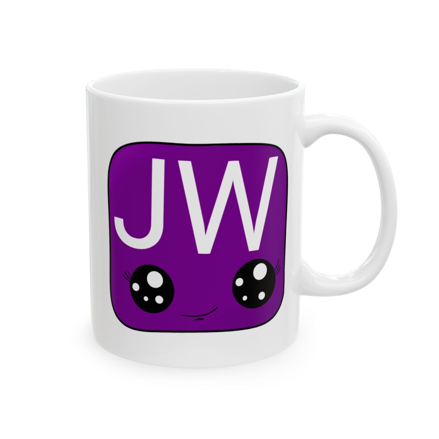 Little Illustrator Collection – JW Smiley Mug (Hand-Drawn Edition)