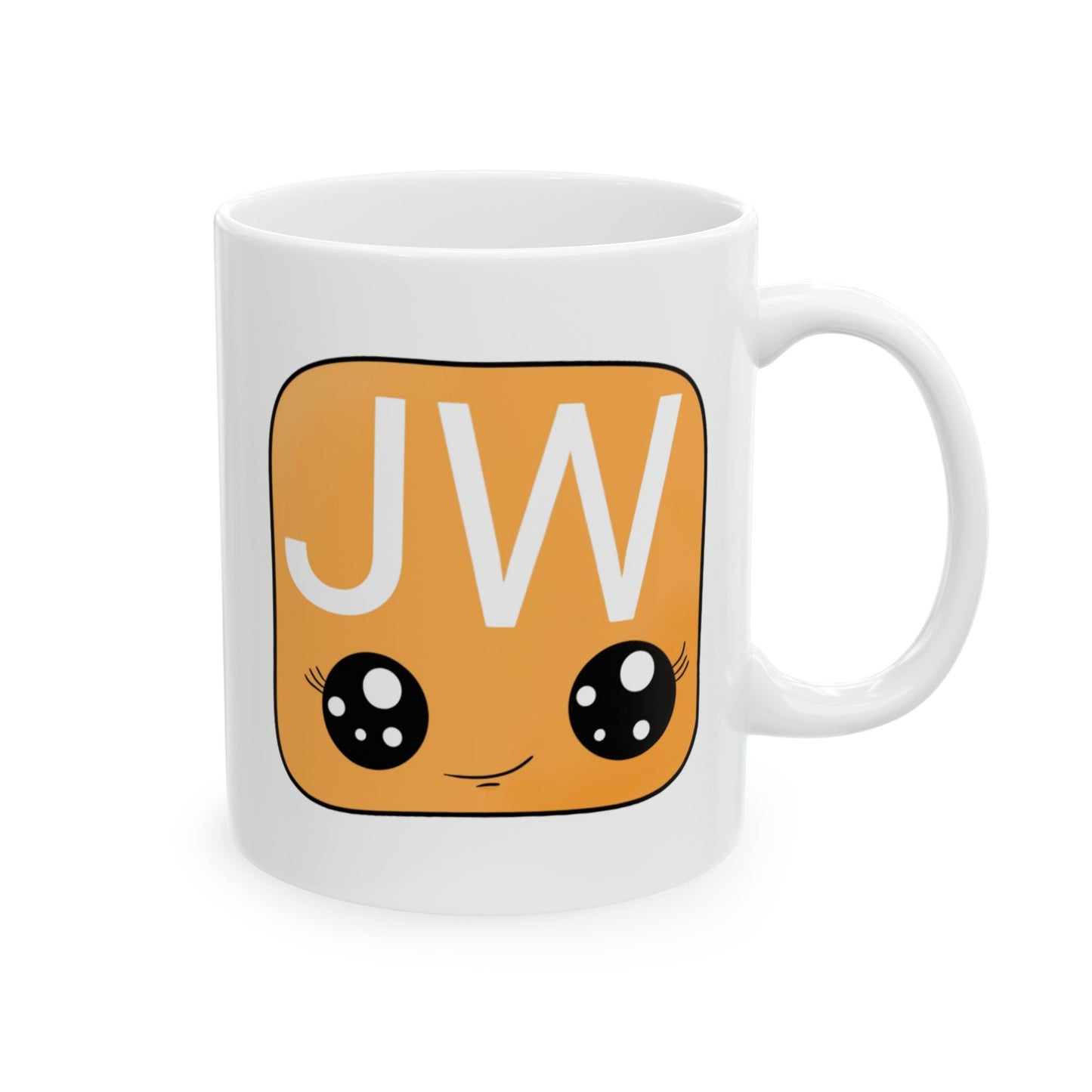 Little Illustrator Collection – JW Smiley Mug (Hand-Drawn Edition)