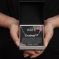 To My Wife – “Faithful & Appreciated” Message Card Necklace Gift